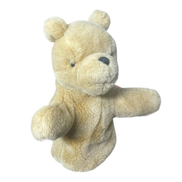Gund Disney Classic Winnie the Pooh Hand Puppet Beige Bear Soft Plush Toy 9" - Picture 2 of 12